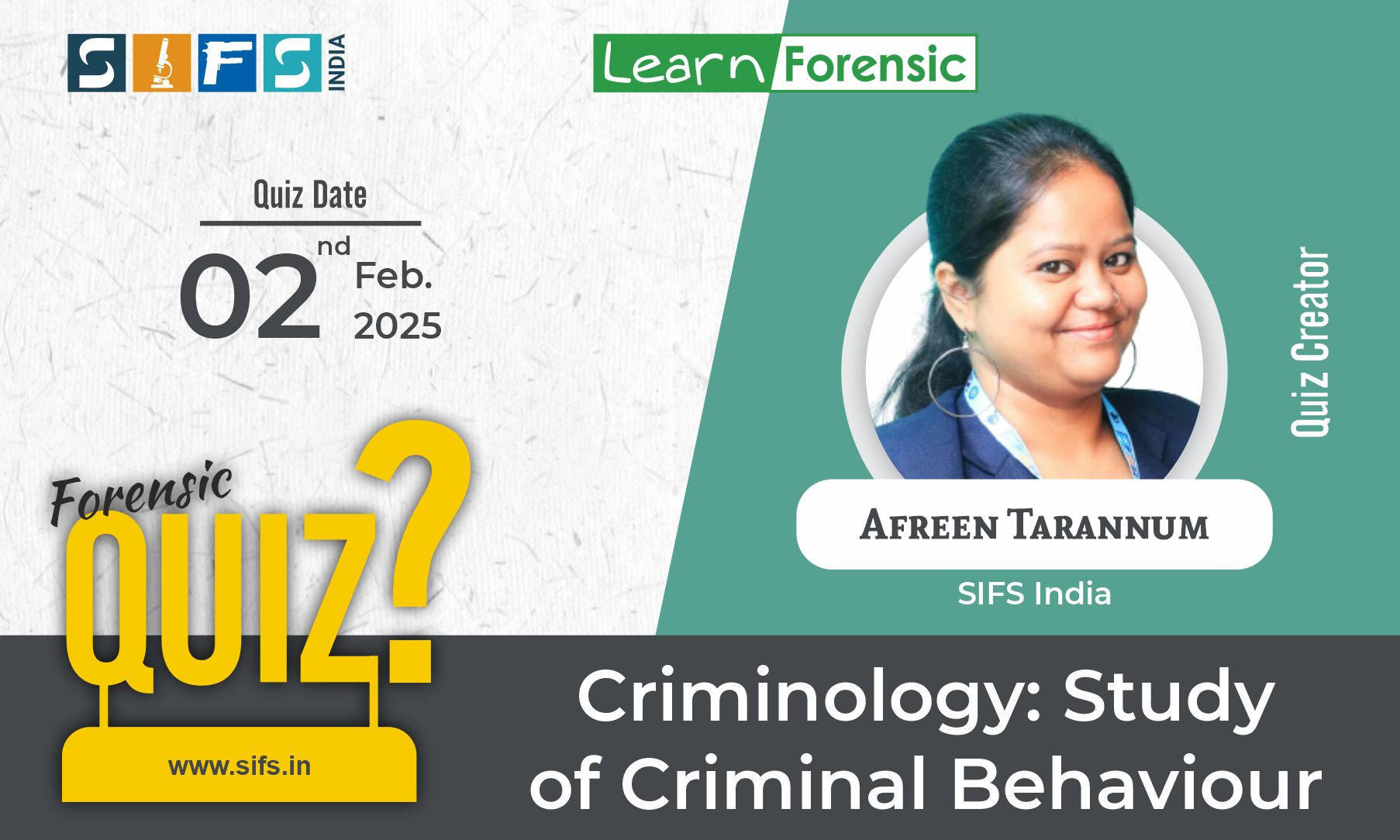 Criminology: Study of Criminal Behavior